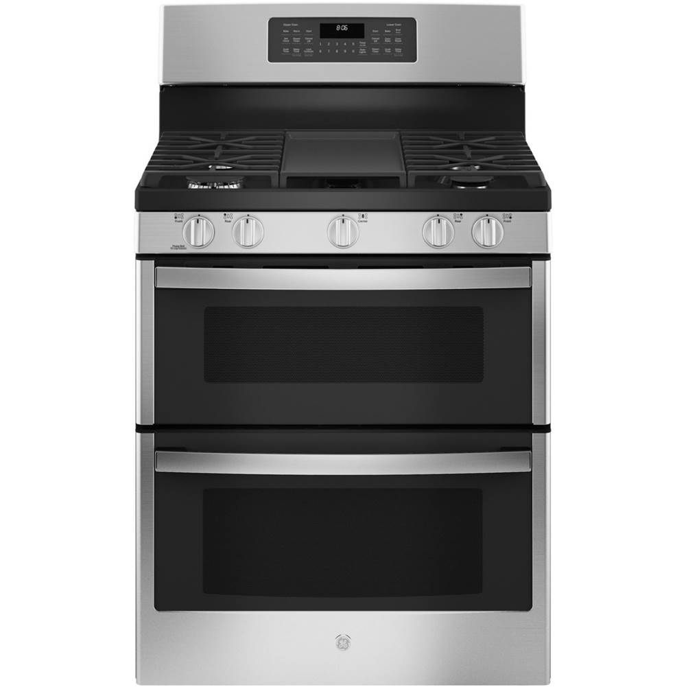 GE Appliances GE 30'' Free-Standing Gas Double Oven Convection Range