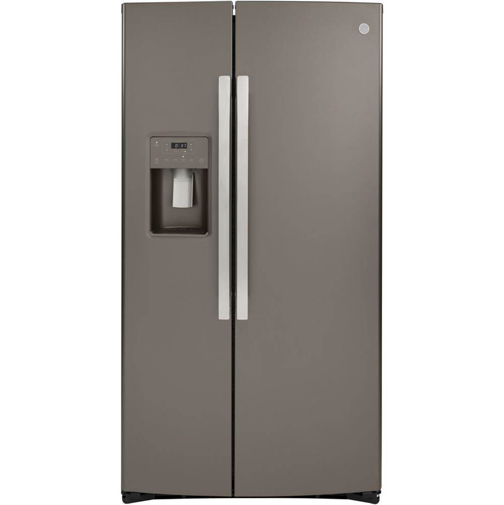 GE Appliances GE 21.8 Cu. Ft. Counter-Depth Side-By-Side Refrigerator