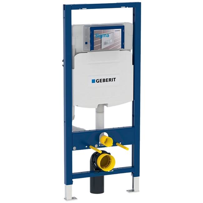Geberit Geberit Duofix element for wall-hung WC, 120 cm, with Sigma concealed cistern 12 cm, 6 / 3 liters