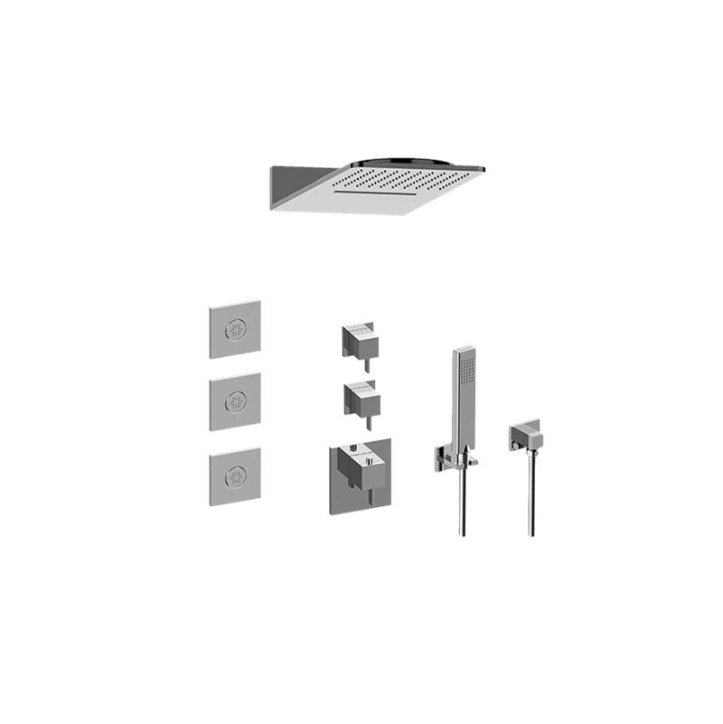 Graff Full Square Thermostatic Shower System