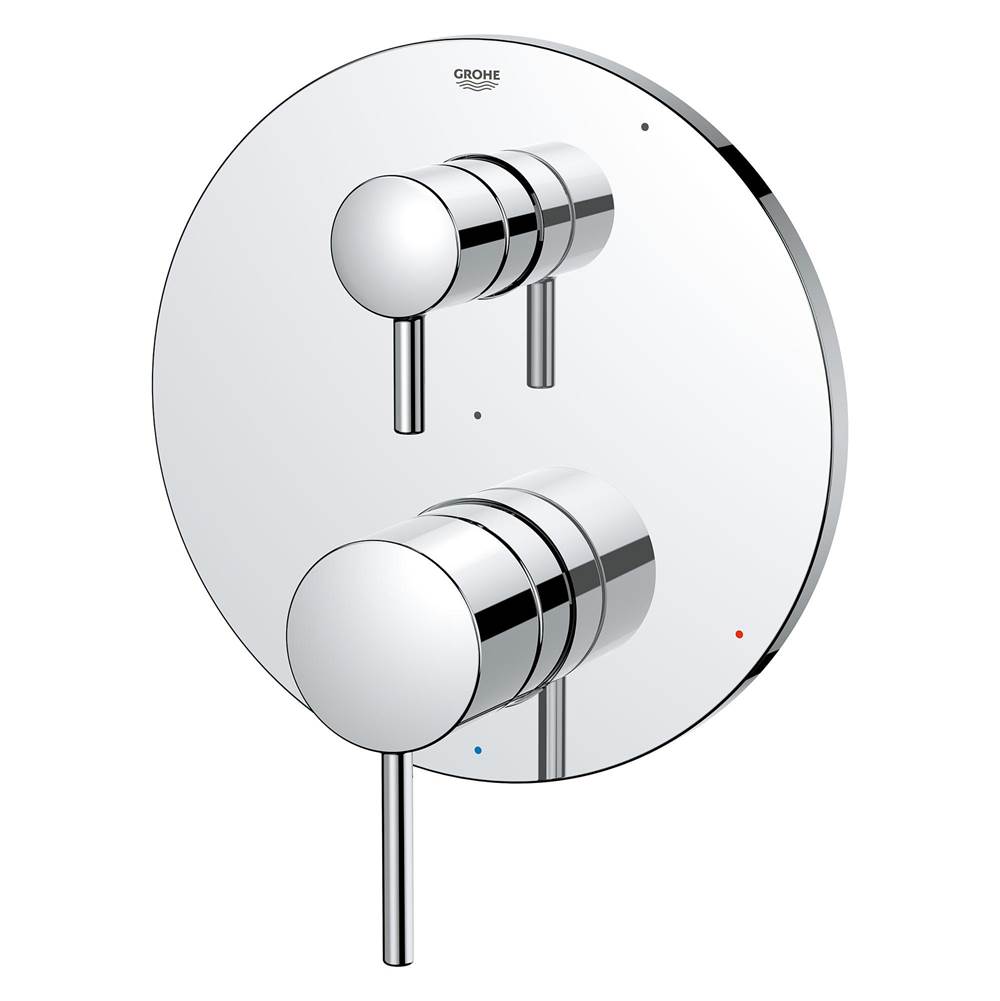 Grohe TIMELESS PRESSURE BALANCE VALVE TRIM WITH 2-WAY DIVERTER WITH CARTRIDGE