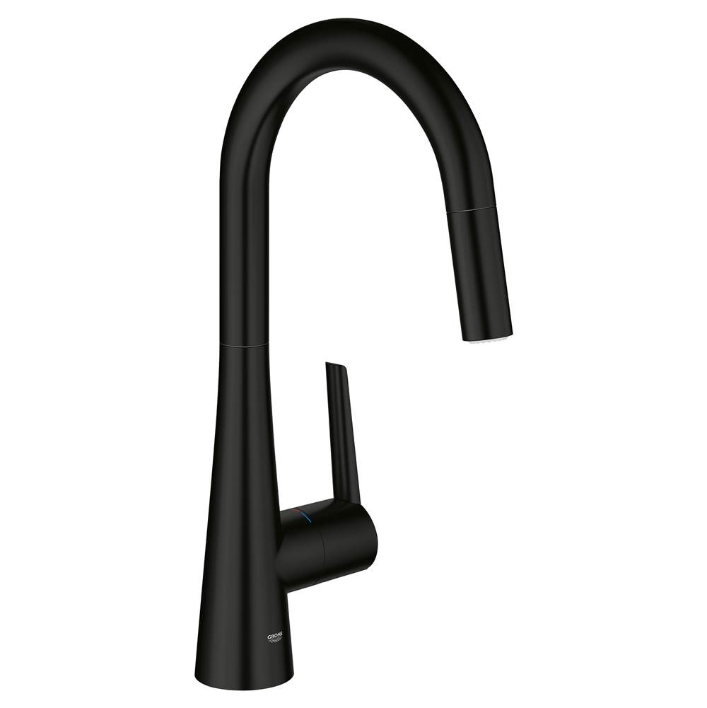 Grohe Single-Handle Pull Down Kitchen Faucet Dual Spray 1.75 GPM