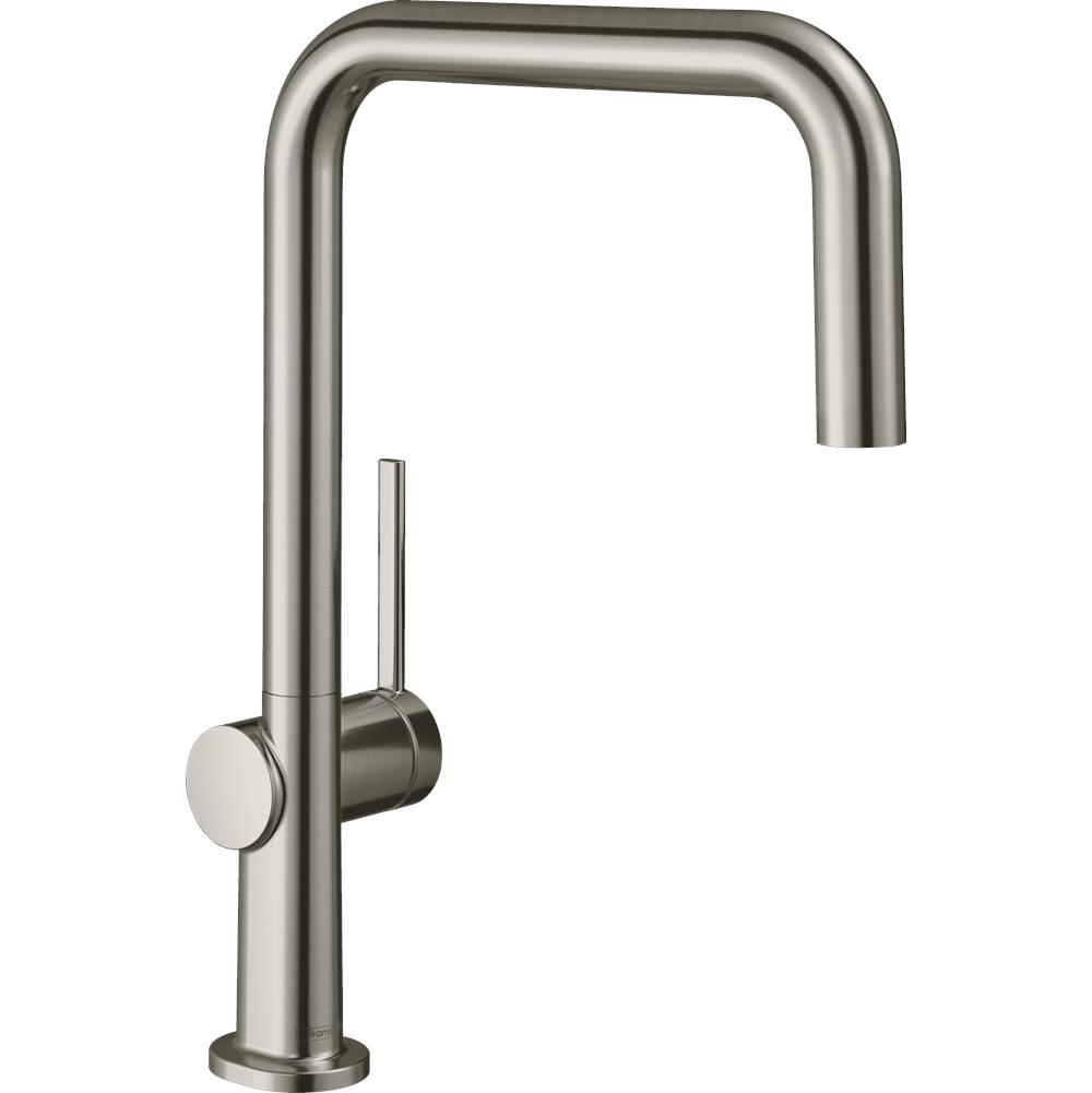 Hansgrohe Talis N Kitchen Faucet, U-Style 1-Spray, 1.75 GPM in Steel Optic