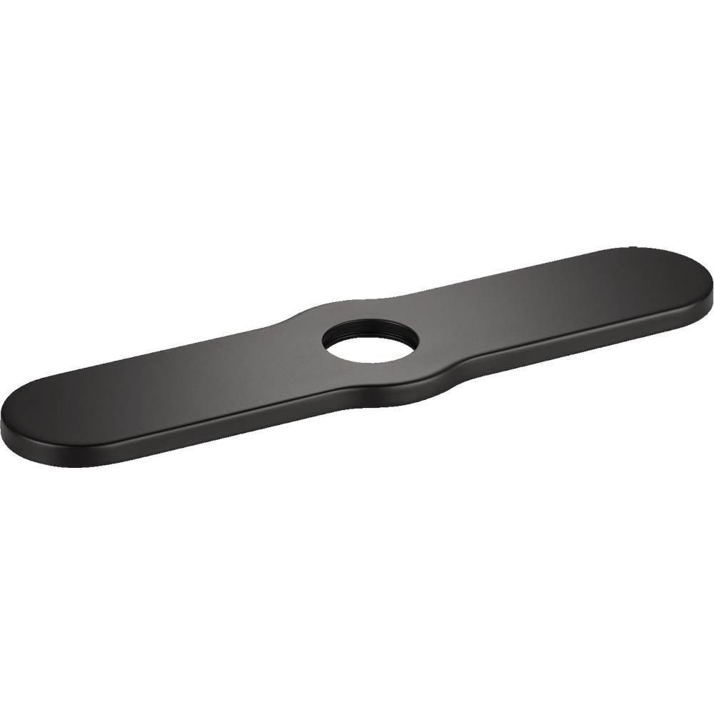 Hansgrohe Joleena Base Plate for Single-Hole Kitchen Faucets, 10'' in Matte Black