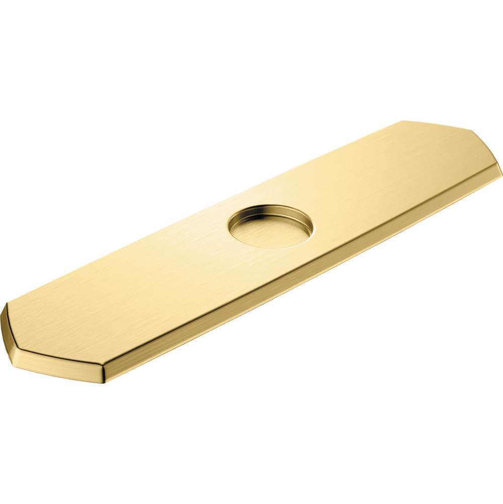 Hansgrohe Locarno Base Plate for Single-Hole Kitchen Faucets, 10'' in Brushed Gold Optic