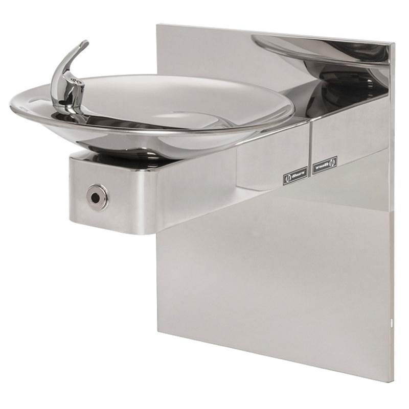 Haws Wall Mount ADA Touchless High Polished Fountain with Mounting System