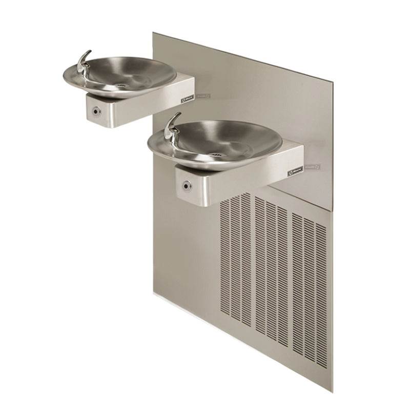 Haws Chilled Wall Mount ADA Touchless Dual Fountain