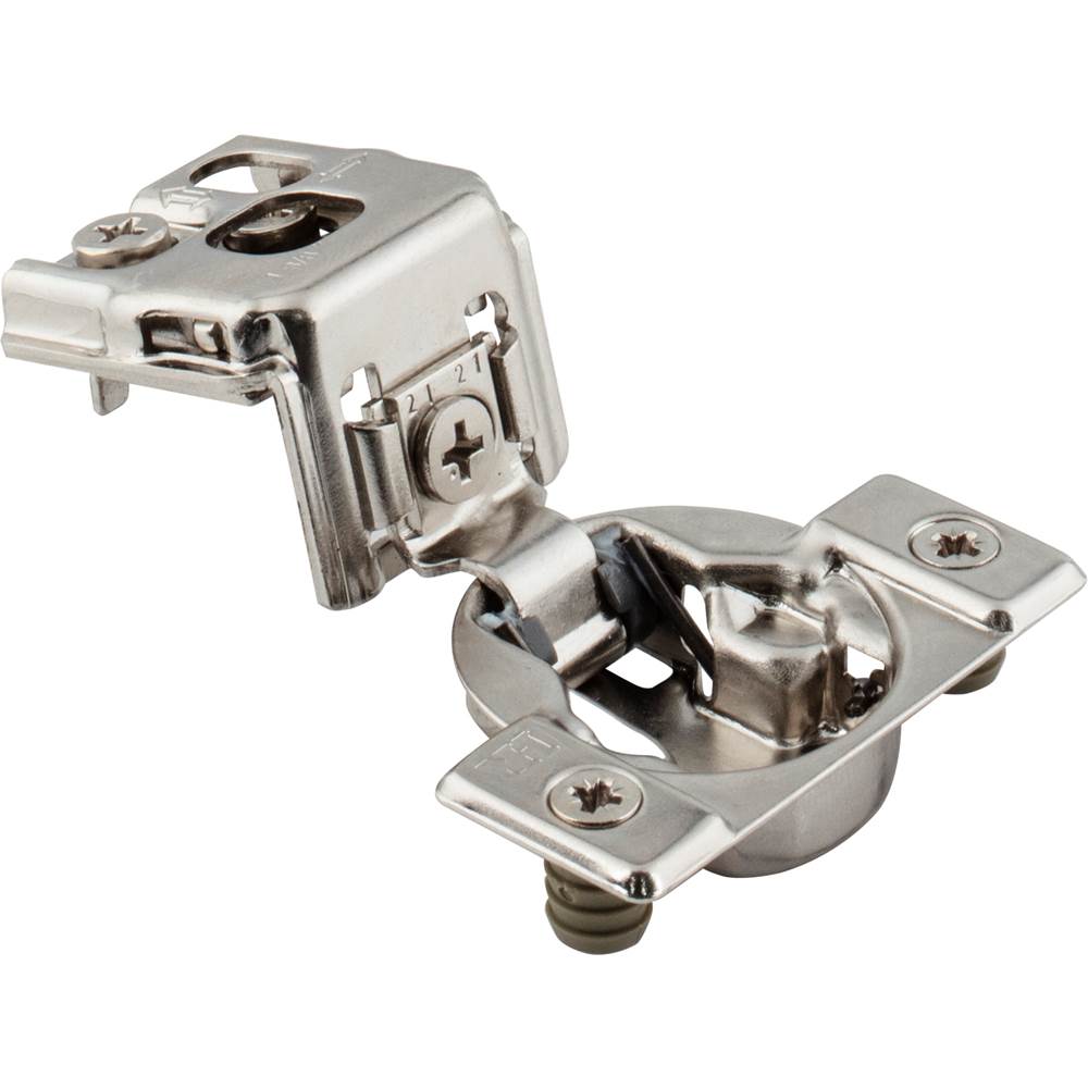 Hardware Resources 105degree 1-3/8'' Overlay DURA-CLOSE Self-close Compact Hinge with Press-in 8 mm Dowels