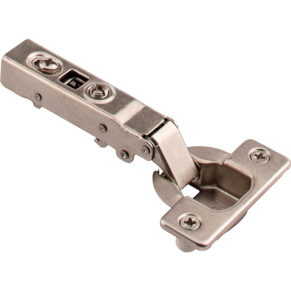 Hardware Resources 110 degree Heavy Duty Full Overlay Screw Adjustable Self-close Hinge with Press-in 8 mm Dowels