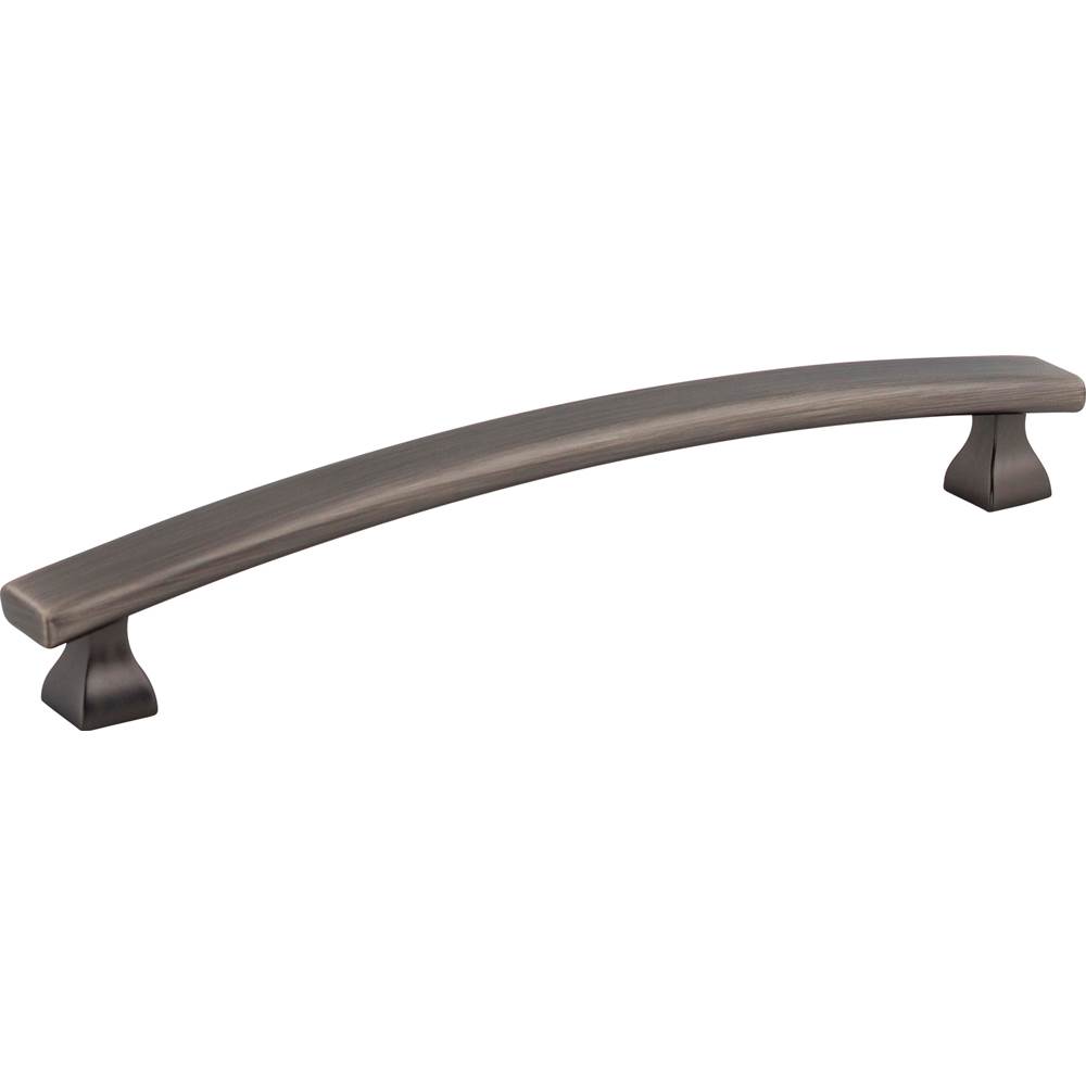 Hardware Resources 160 mm Center-to-Center Brushed Pewter Square Hadly Cabinet Pull