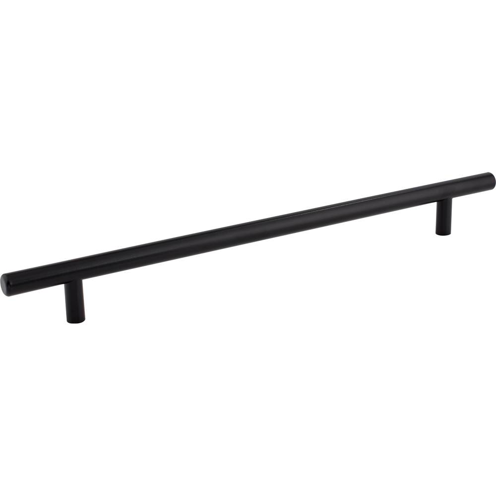 Hardware Resources 256 mm Center-to-Center Hollow Matte Black Stainless Steel Naples Cabinet Bar Pull
