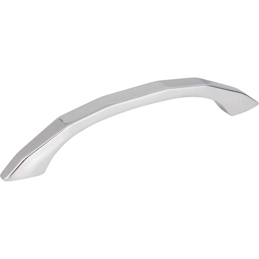 Hardware Resources 96 mm Center-to-Center Polished Chrome Arched Geometric Drake Cabinet Pull