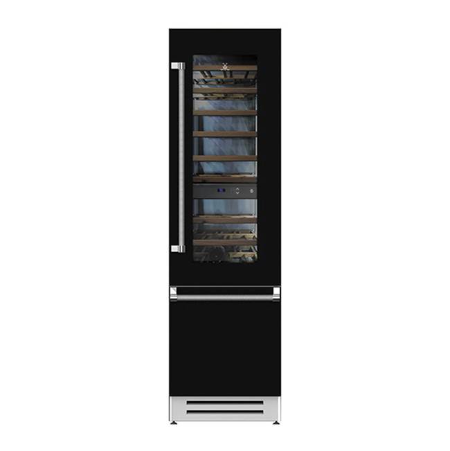 Hestan Refrigerator with Wine, Left Hinged, 24''