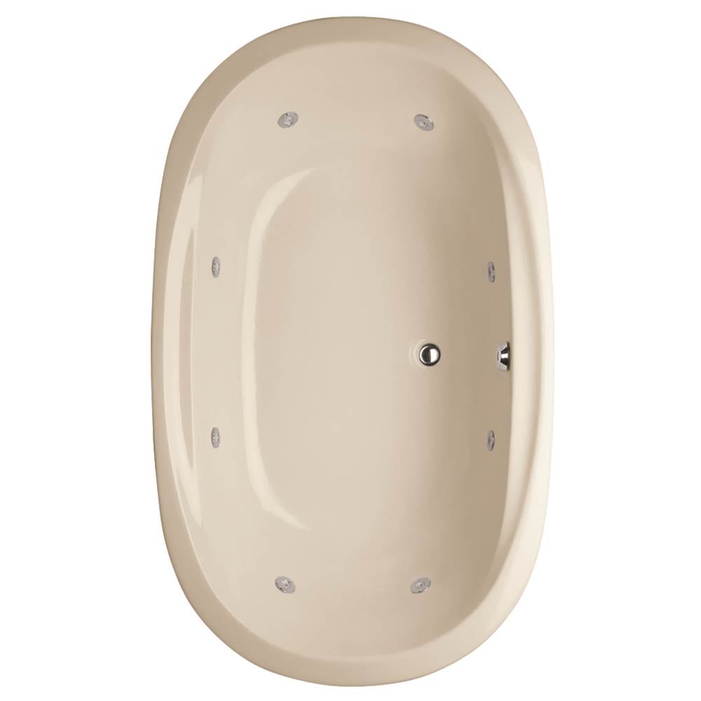 Hydro Systems STUDIO DUAL OVAL 6644 AC W/ WHIRLPOOL SYSTEM - BISCUIT