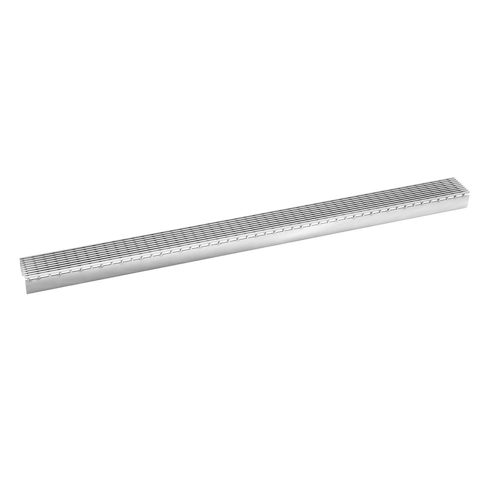 Infinity Drain 72'' Wedge Wire Grate for S-AG 65 in Satin Stainless