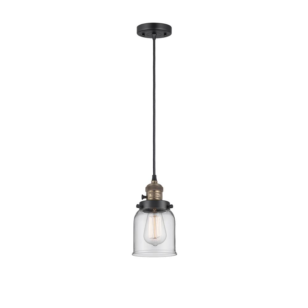 Innovations Bell 1 Light 5'' Mini Pendant with Switch