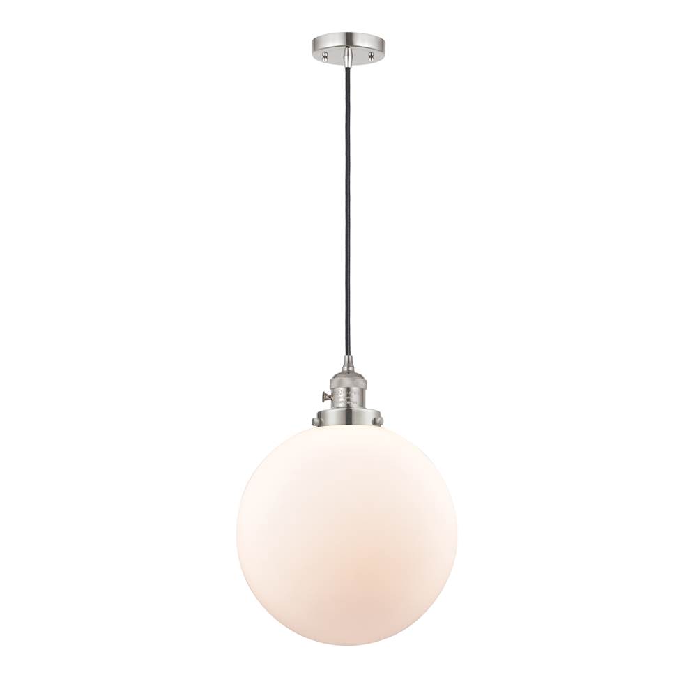 Innovations Beacon 1 Light 12'' Mini Pendant with Switch