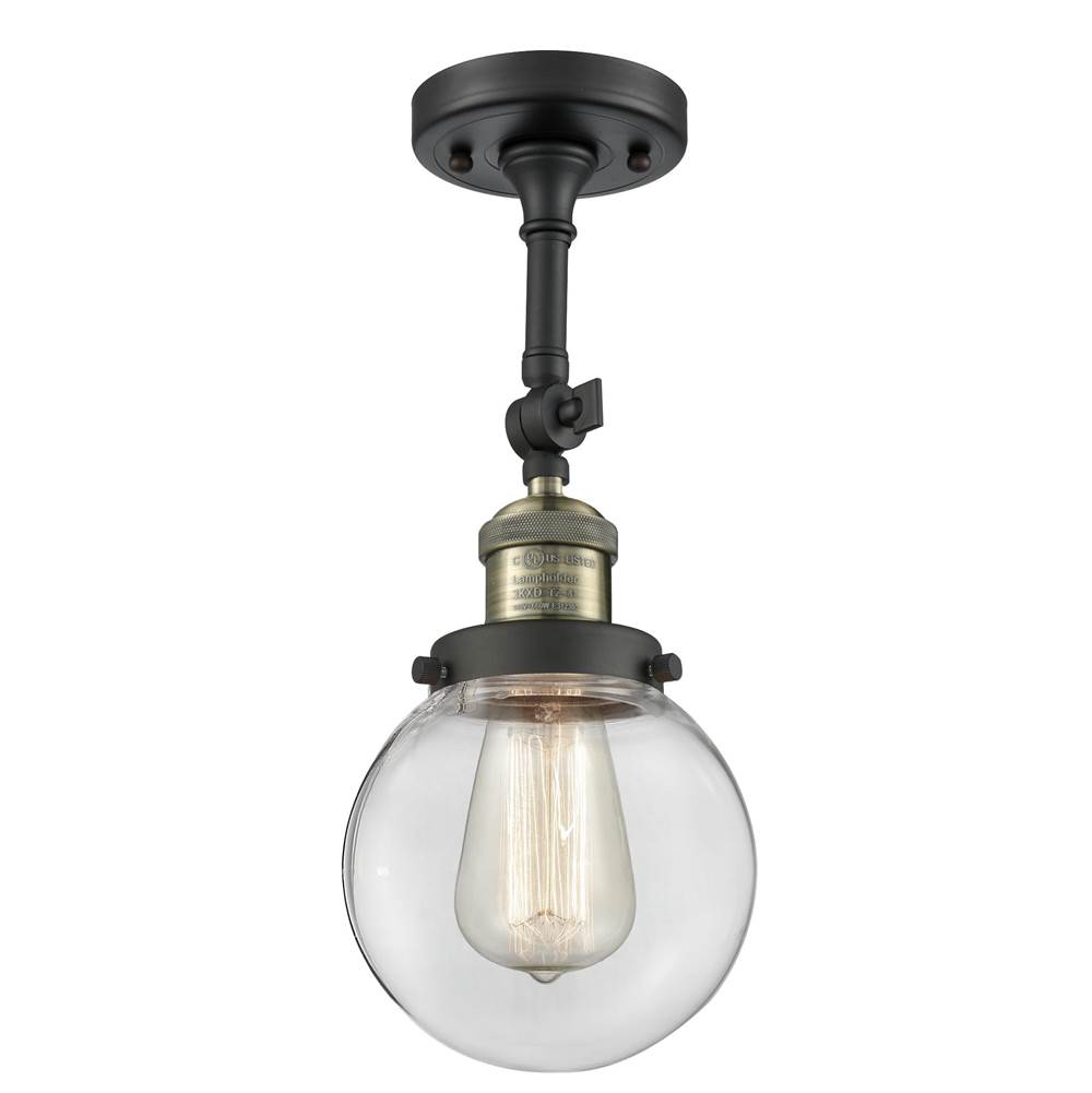 Innovations Beacon 1 Light Semi-Flush Mount part of the Franklin Restoration Collection