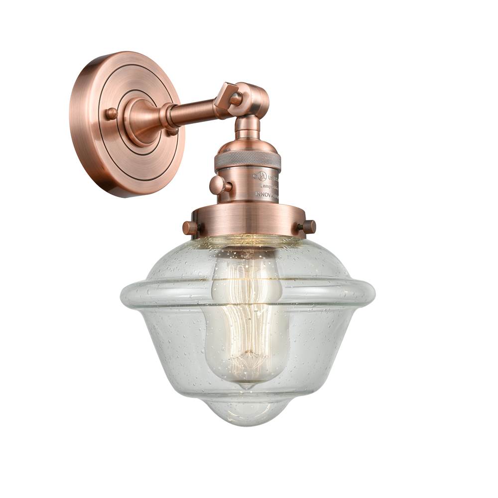 Innovations Small Oxford 1 Light Sconce part of the Franklin Restoration Collection