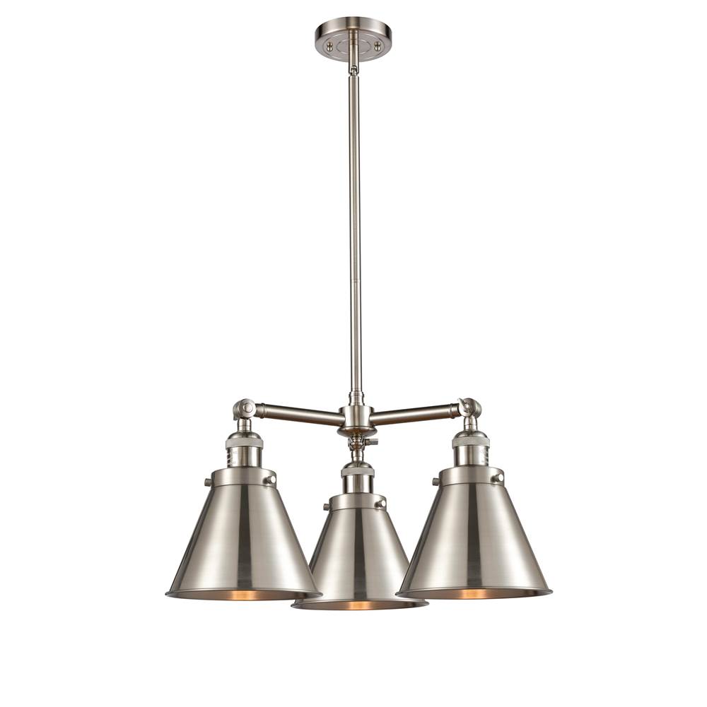 Innovations Appalachian 3 Light Chandelier part of the Franklin Restoration Collection