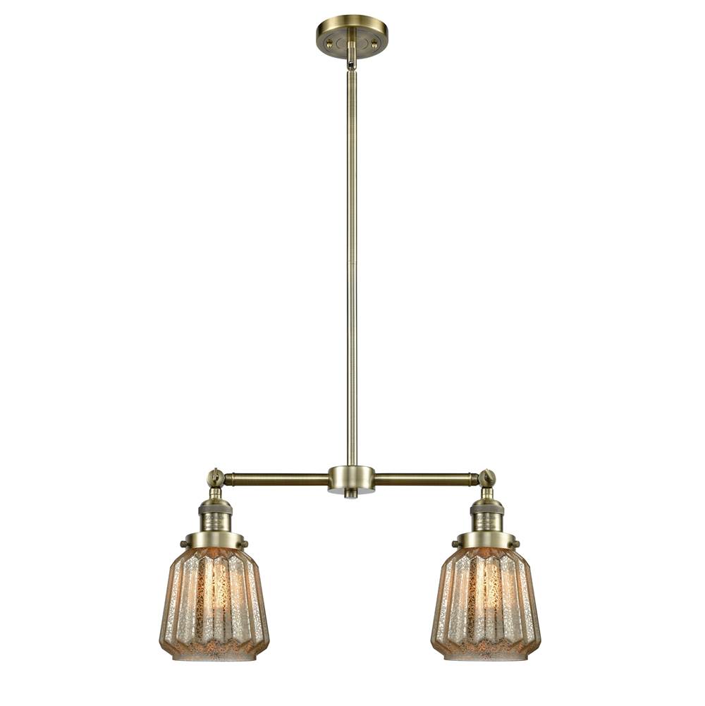 Innovations Chatham 2 Light Chandelier part of the Franklin Restoration Collection