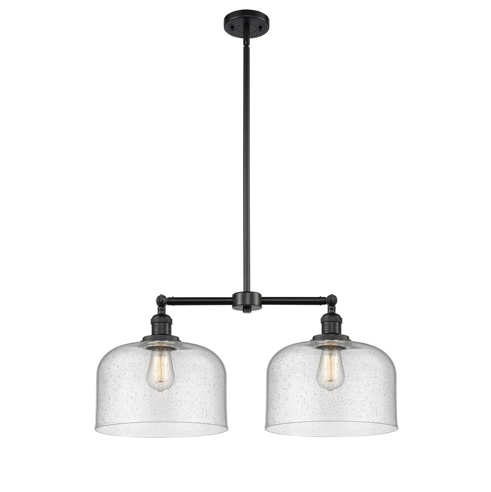 Innovations X-Large Bell 2 Light Chandelier part of the Franklin Restoration Collection
