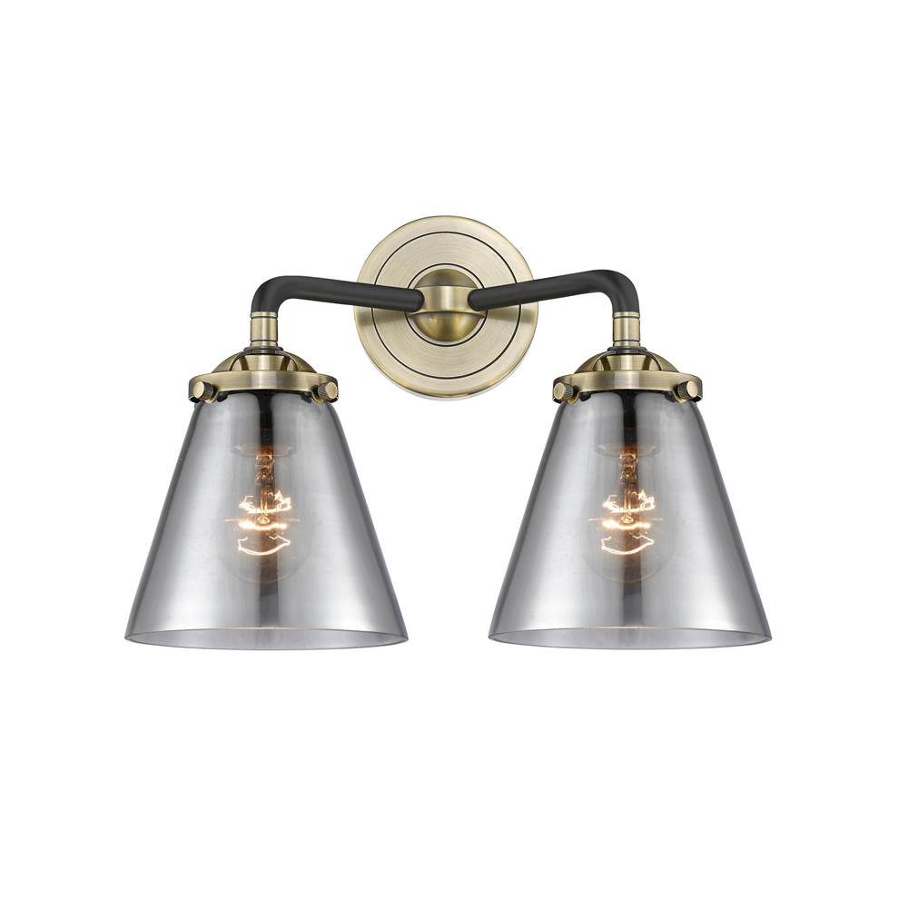 Innovations Small Cone 2 Light Bath Vanity Light part of the Nouveau Collection