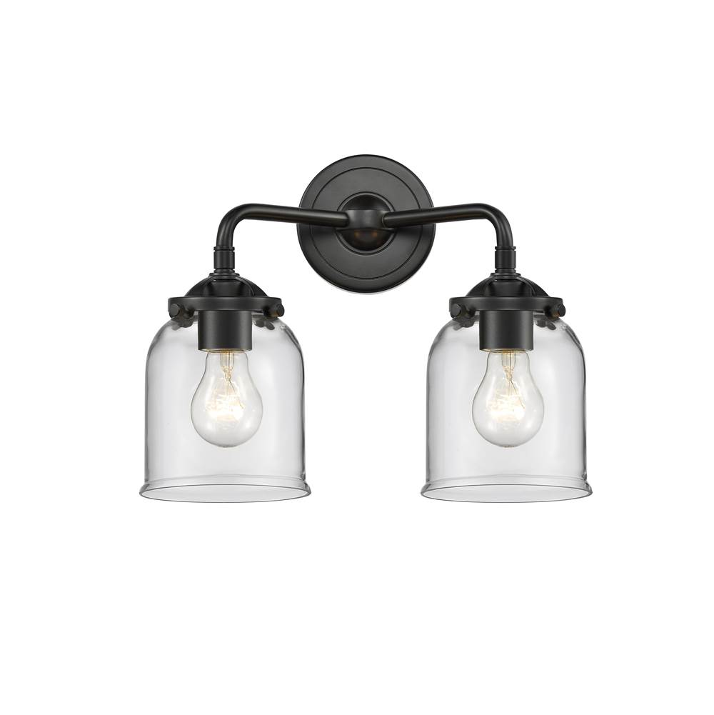 Innovations Small Bell 2 Light Bath Vanity Light part of the Nouveau Collection