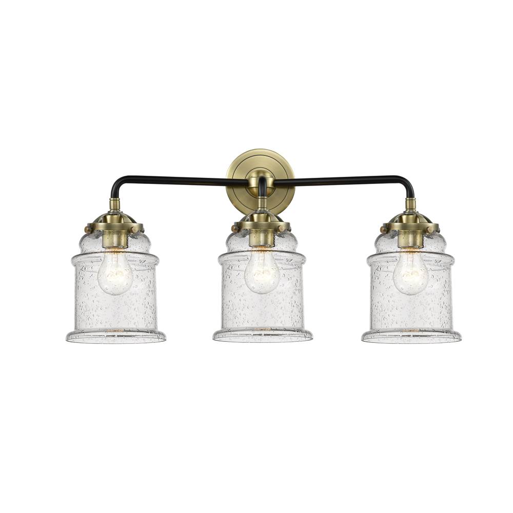 Innovations Canton 3 Light Bath Vanity Light part of the Nouveau Collection