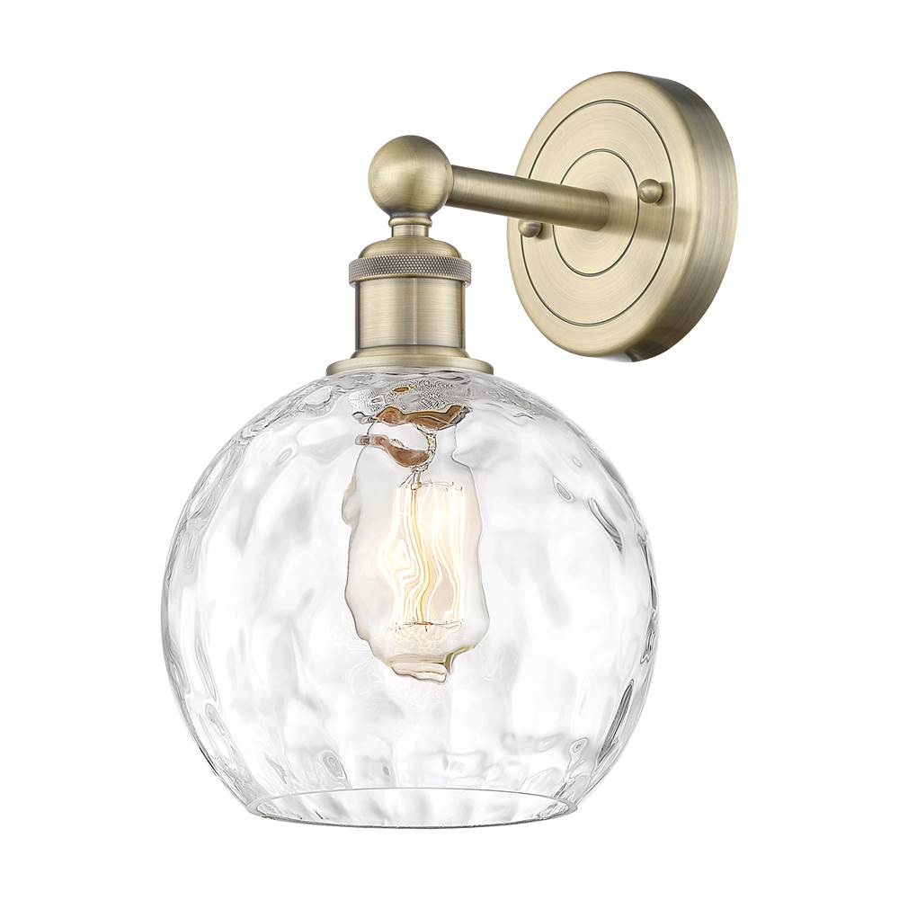 Innovations Athens Water Glass Antique Brass Sconce