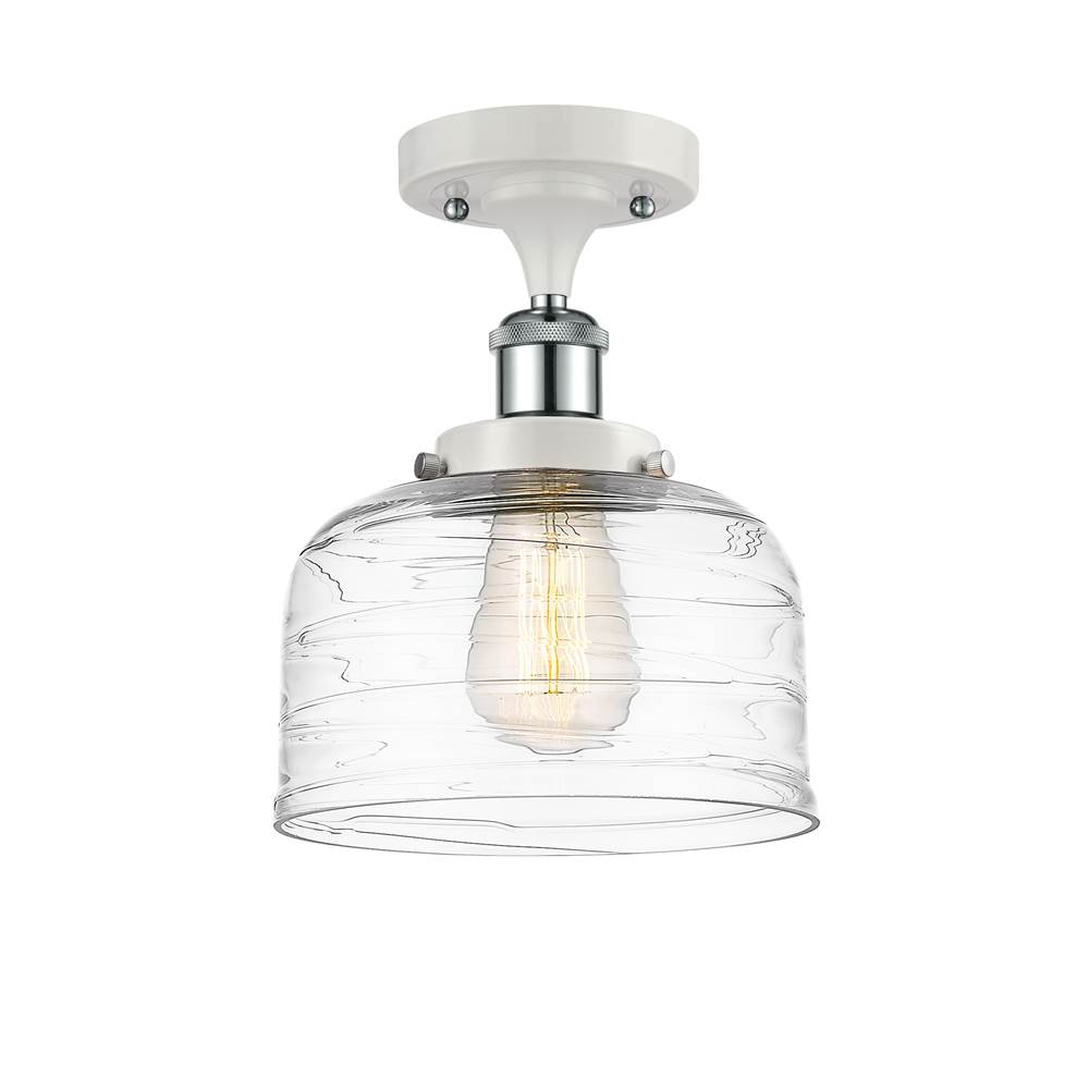 Innovations Large Bell 1 Light Semi-Flush Mount part of the Ballston Collection