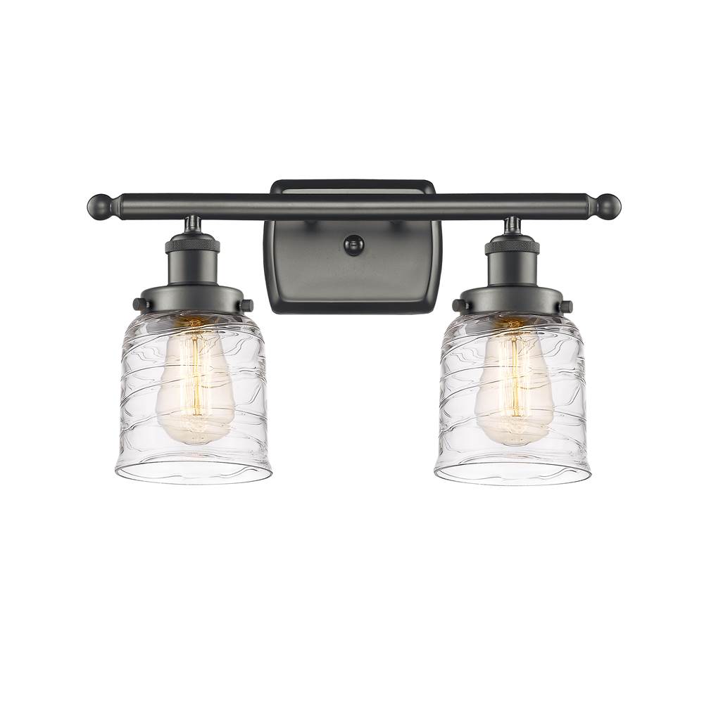 Innovations Small Bell 2 Light Bath Vanity Light part of the Ballston Collection