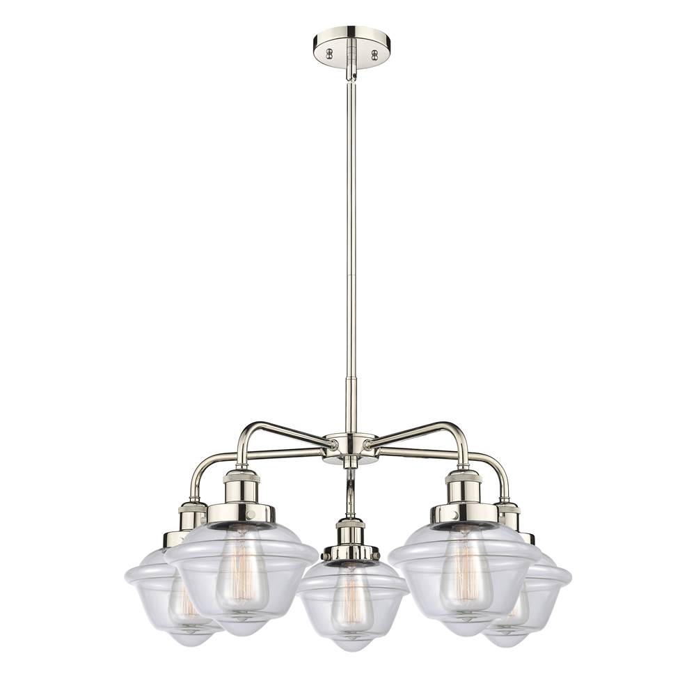 Innovations Oxford Polished Nickel Chandelier