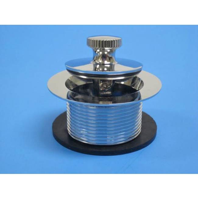 JB Products 1-1/2'' Lift & Turn Strainer CP DC with 1/4'' stem