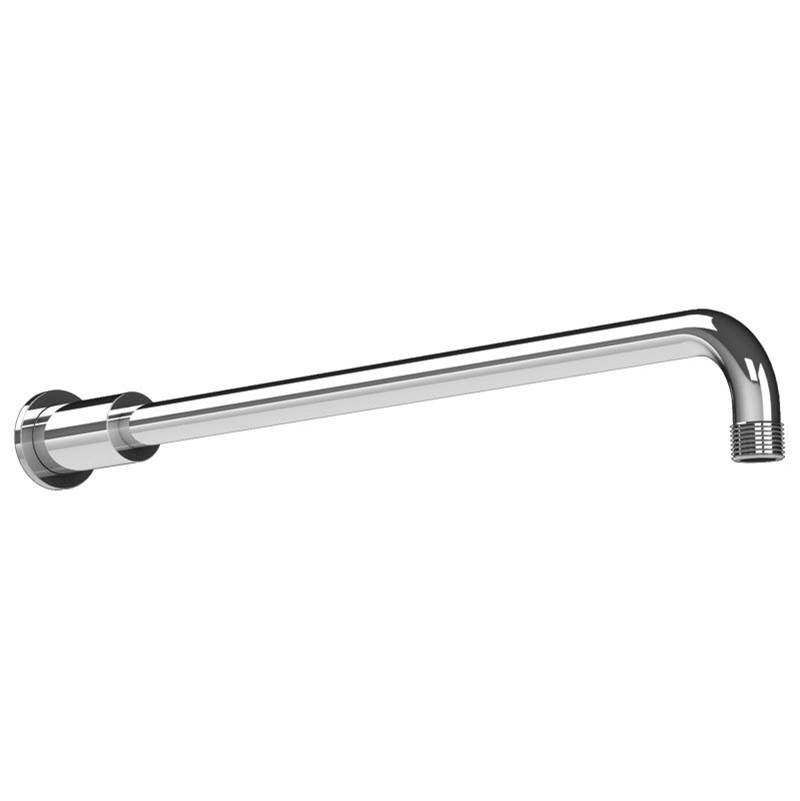 Lefroy Brooks 20'' Contemporary Wall Shower Projection Arm, Silver Nickel