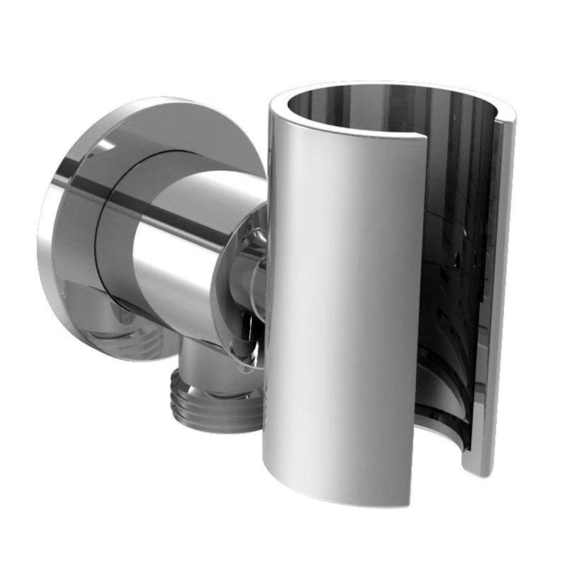 Lefroy Brooks Wall Outlet & Hand Shower Holster To Suit Y1-1052 Hand Shower, Polished Chrome