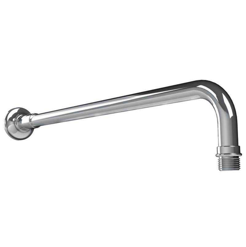 Lefroy Brooks 20'' Wall Shower Projection Arm, Silver Nickel