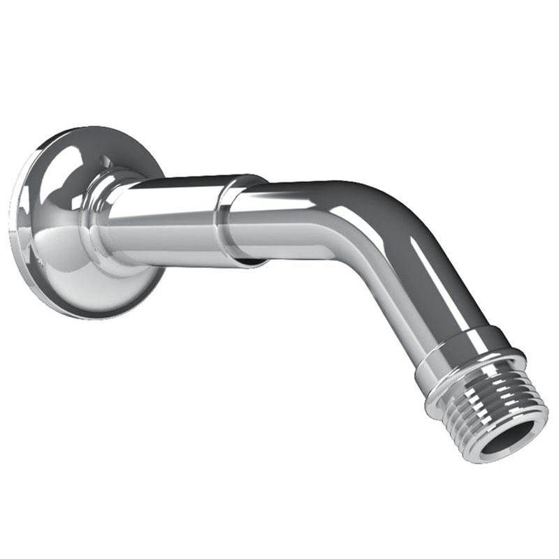 Lefroy Brooks Angled Shower Projection Arm, Silver Nickel