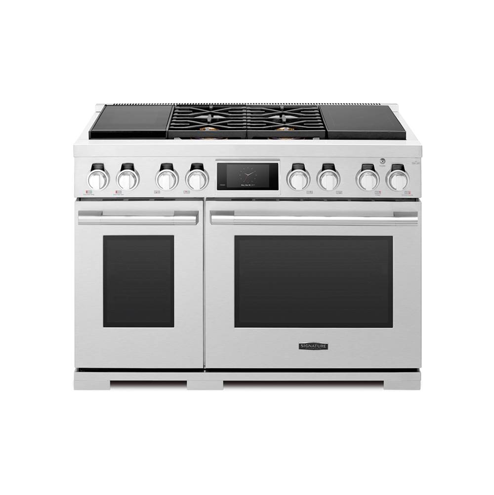 LG Signature Kitchen Suite Dual Fuel Range, 48'', Sous Vide, Induction, Combi Steam Oven, Sabbath Mode, Self Clean and Speed Clean