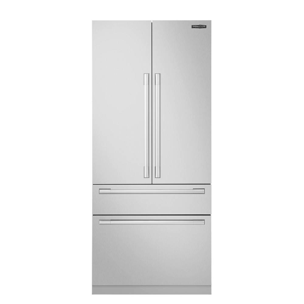LG Signature Kitchen Suite French Door Column Refrigerator with 2 Drawers (Upper Convertible, Lower Freezer), 36''