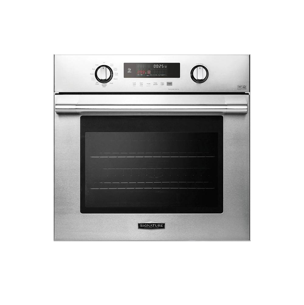 LG Signature Kitchen Suite Single Wall Oven, 30'', 4.7 cu-ft Metal Knobs, 4 Convection Options, GlideShut Door, Wi-Fi Function, Smart Rack