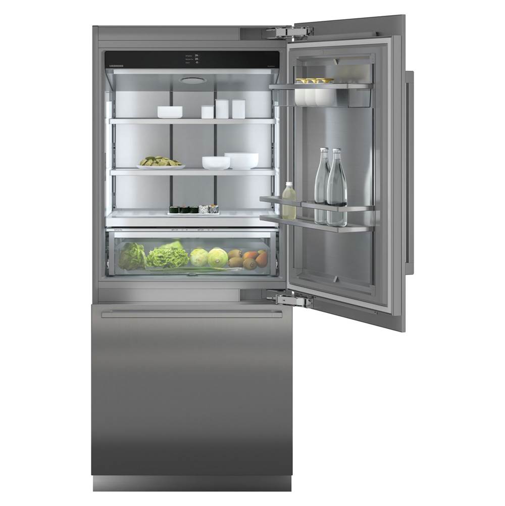 Liebherr Monolith Fully Integrated Bottom Mount Refr/Freezer 84'' Height, Large Door R (Right Hinge)