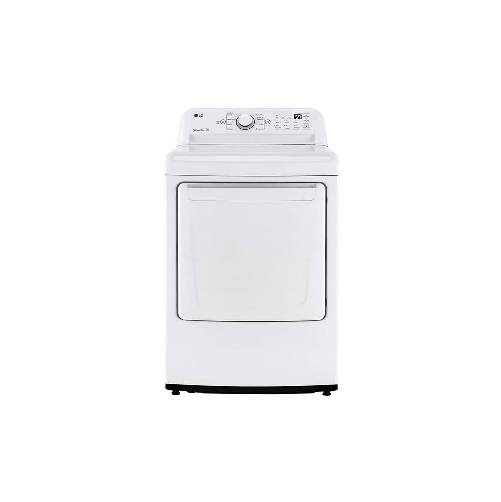 LG Appliances 7.3 cu.ft. Ultra Large High Efficiency Dryer, Gas, White