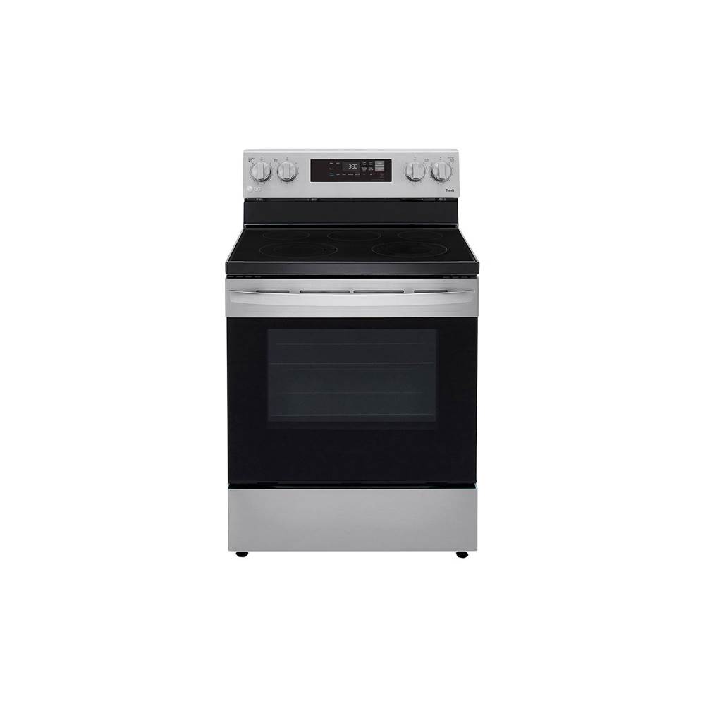 LG Appliances 6.3 cu ft. Smart Wi-Fi Enabled Electric Range with EasyClean