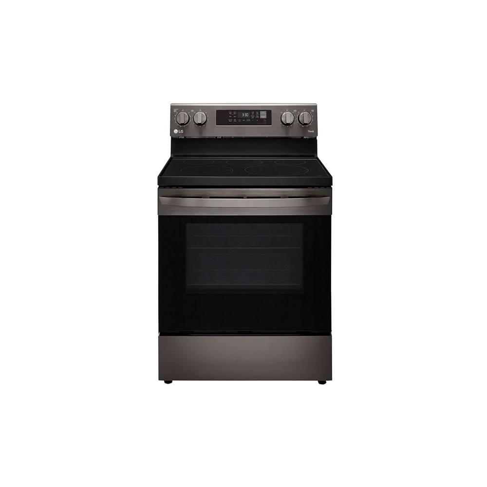 LG Appliances 6.3 cu ft. Smart Wi-Fi Enabled Fan Convection Electric Range with Air Fry and EasyClean