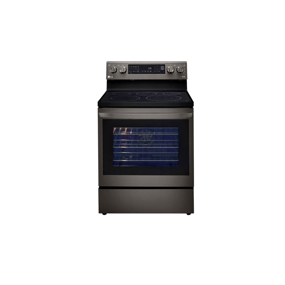 LG Appliances 6.3 cu ft. Smart Wi-Fi Enabled True Convection InstaView Electric Range with Air Fry