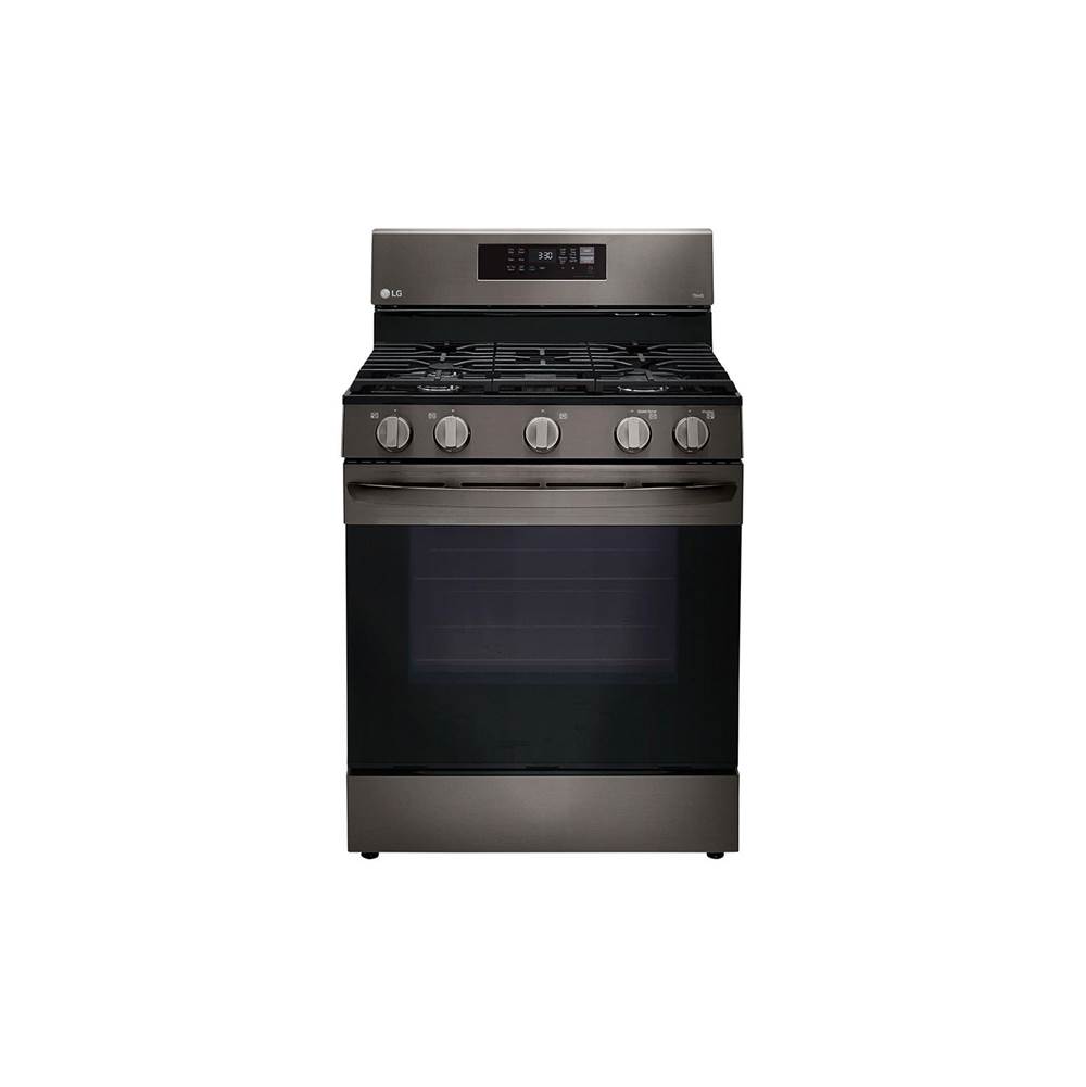 LG Appliances 5.8 cu ft. Smart Wi-Fi Enabled Fan Convection Gas Range with Air Fry and EasyClean