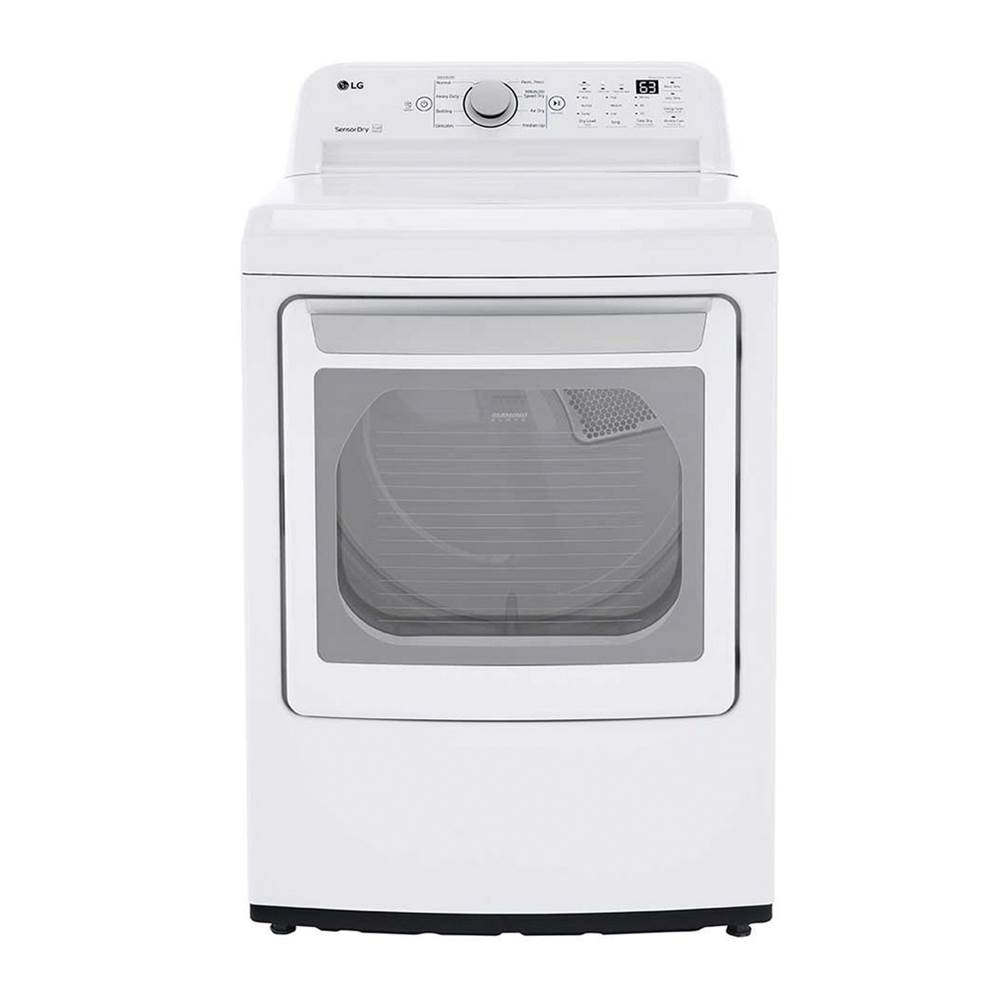 LG Appliances High Efficiency Electric Dryer, 7.3 cu-ft Ultra Large Capacity, White