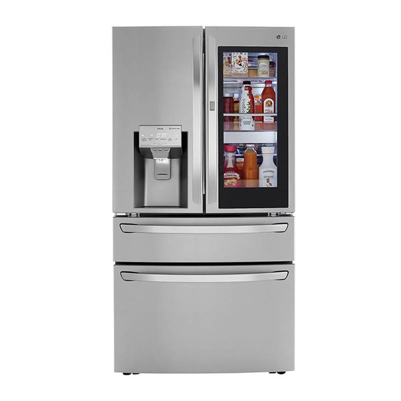 LG Appliances 30 cu.ft. 4-Door French Door, InstaView Door-in-Door, Fully Convertible Drawer, PrintProof Stainless Steel