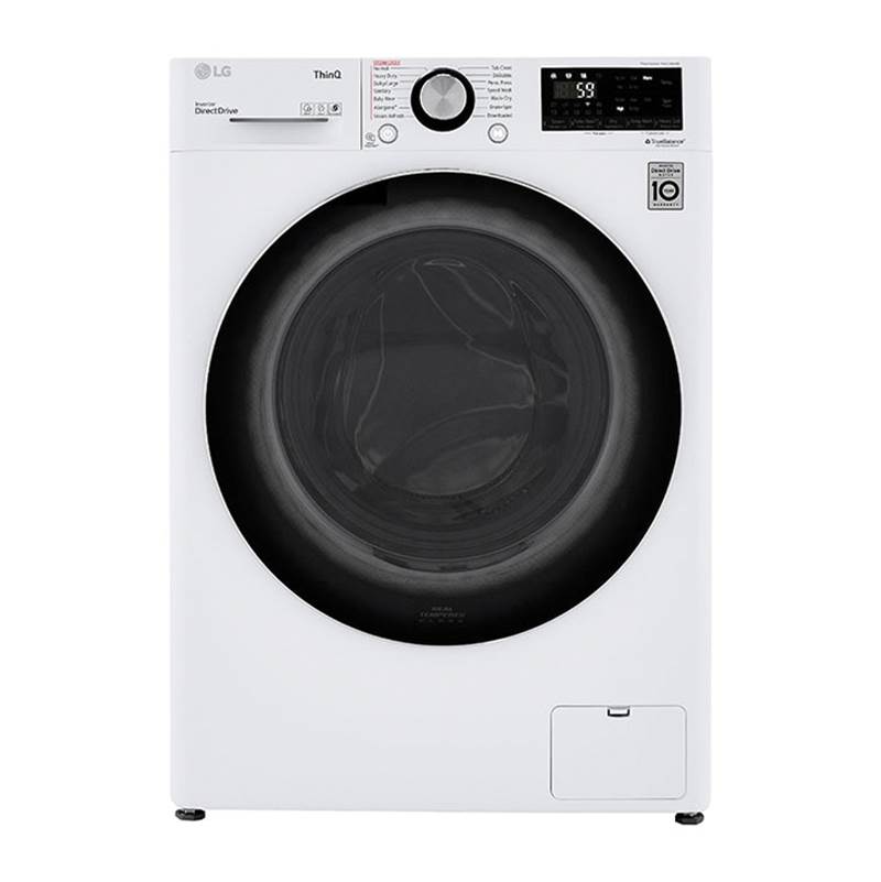 LG Appliances 2.3 cu.ft. 24'' Compact Front Load Washer Dryer Combo, White